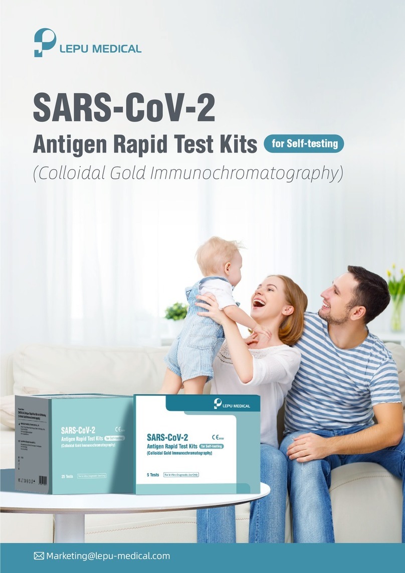 Lepu Medical SARS-CoV-2 quick start guide