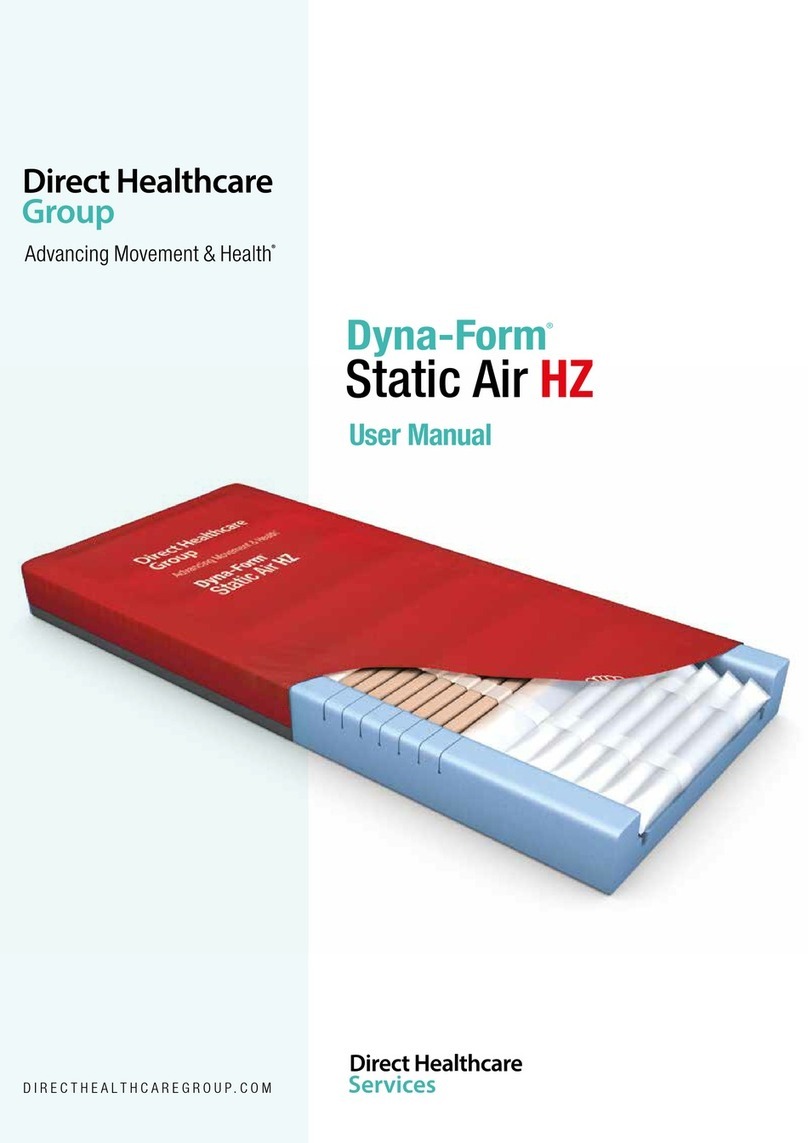 Direct Healthcare Group Dyna-Form Static Air HZ user manual