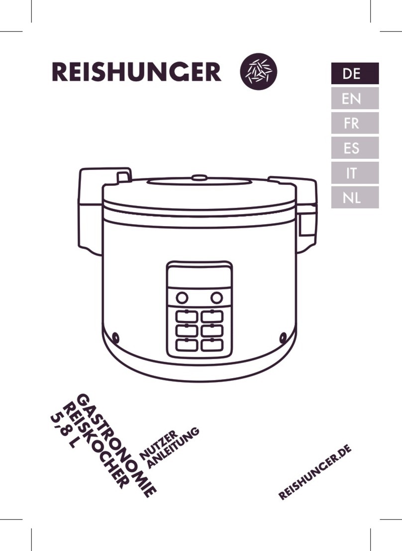 Reishunger EB-YC160R User manual