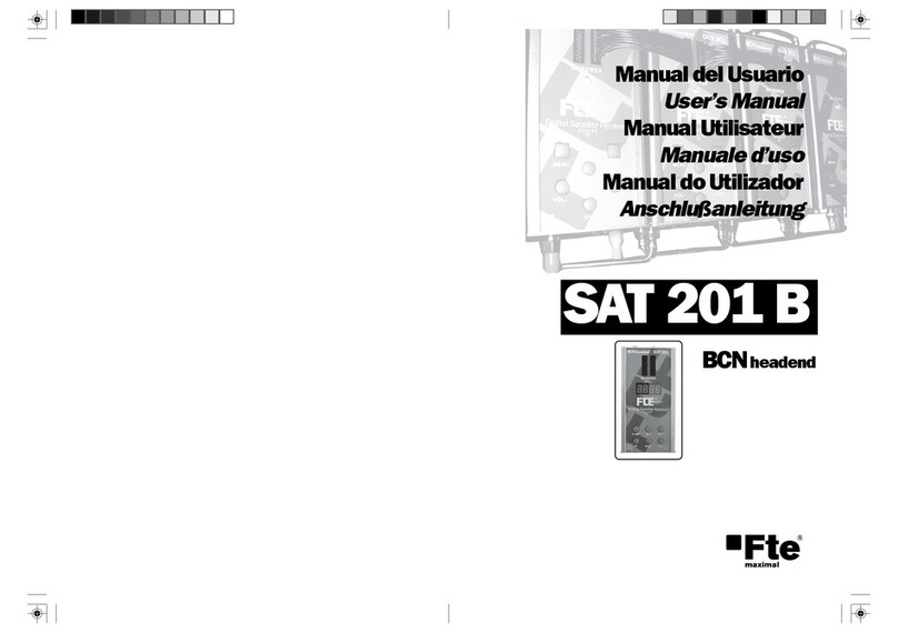 FTE Maximal SAT 201 B user manual