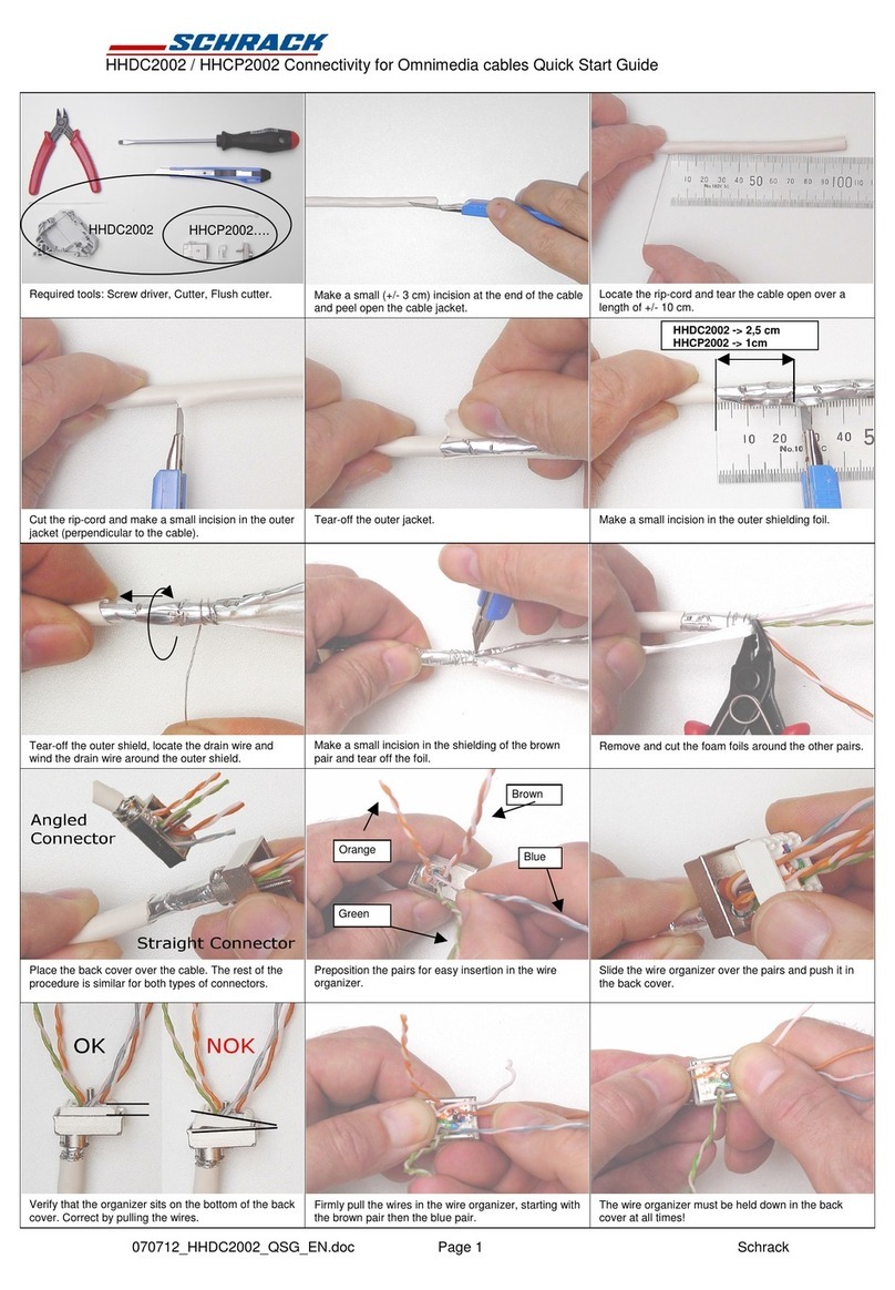 Schrack HHDC2002 User manual