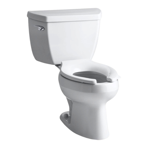THE BOLD LOOK OF KOHLER K-3493 User manual