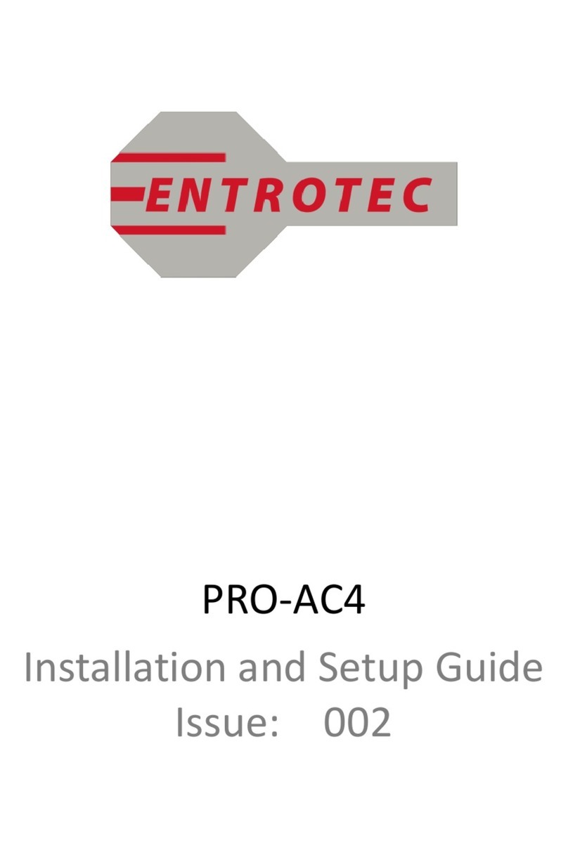 Entrotec PRO-AC4 Assembly instructions