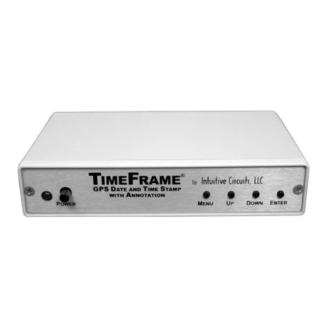 Intuitive Circuits TimeFrame quick start guide