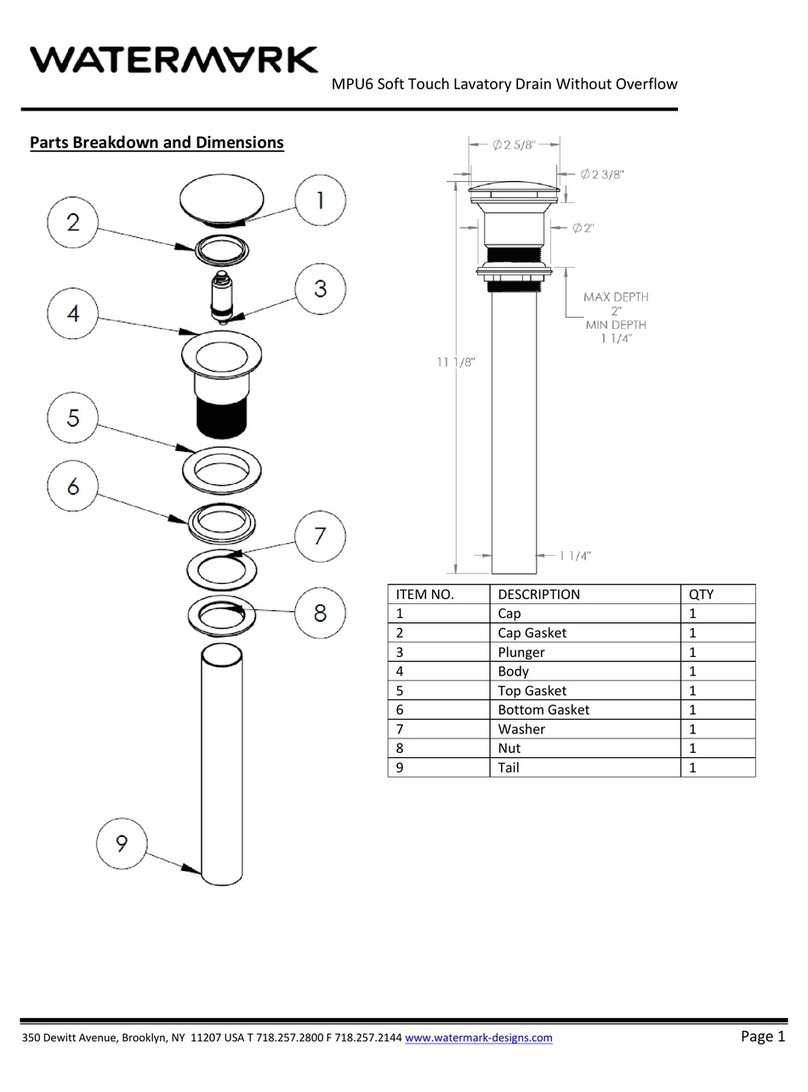 Watermark MPU6 manual Watermark MPU6 manual