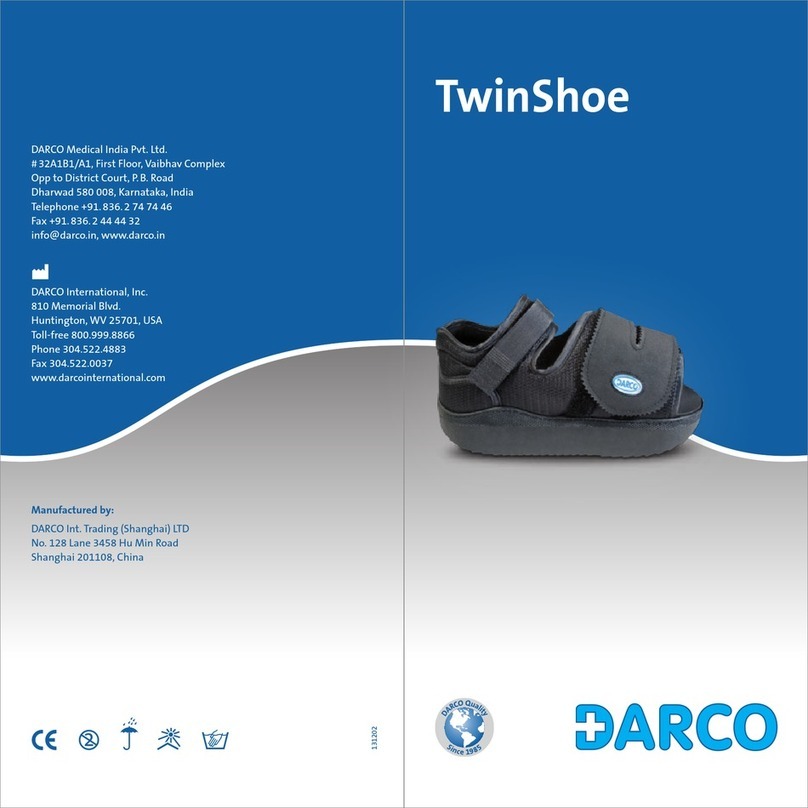 Darco TwinShoe quick start guide