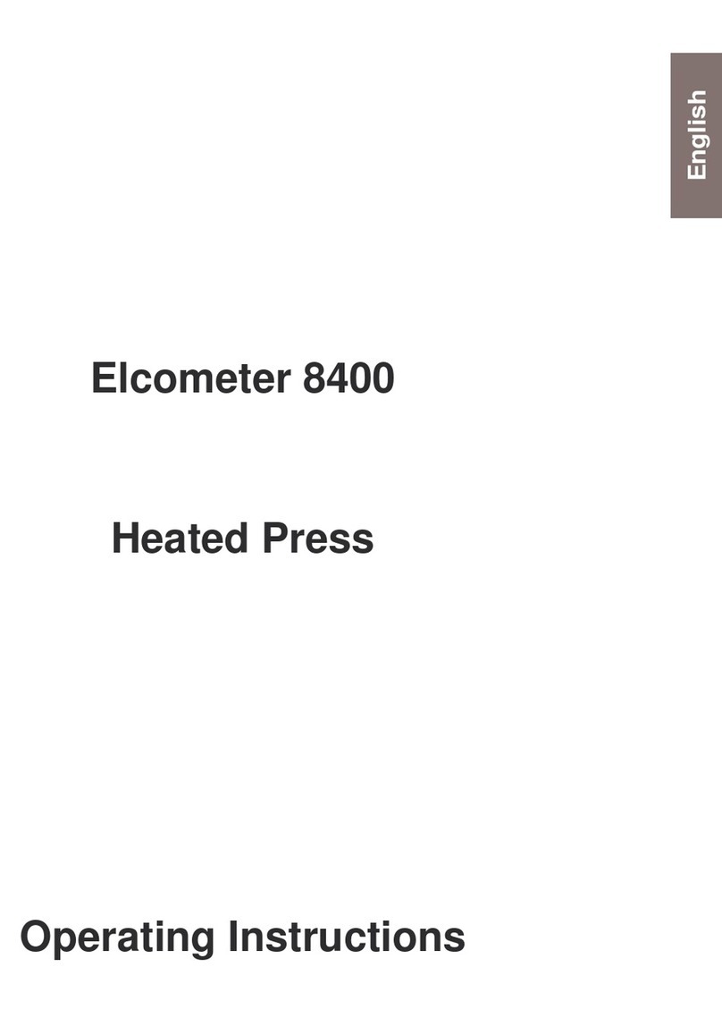 Elcometer 8400 operating instructions