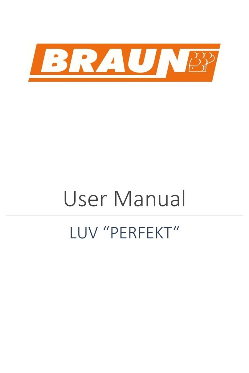 Braun LUV PERFEKT user manual