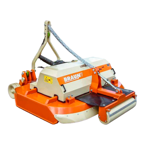 Braun Mower Alpha 2000 Manual instruction