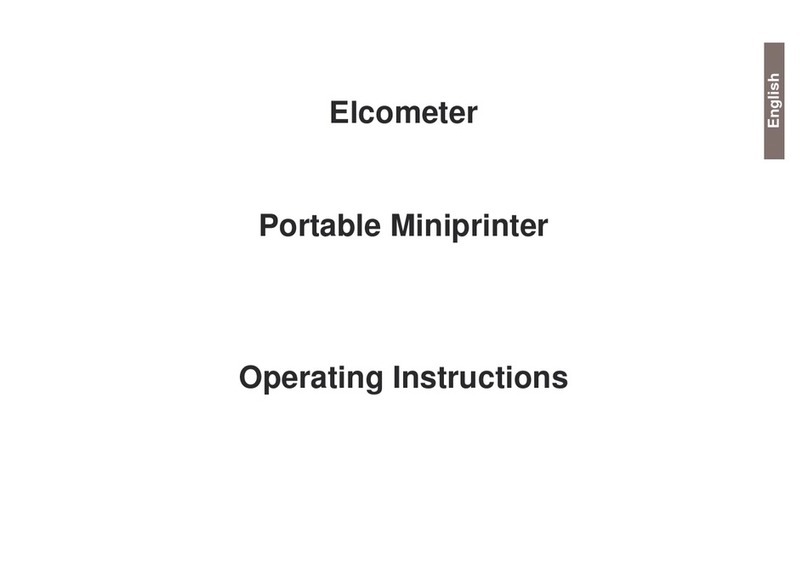 Elcometer 345 operating instructions Elcometer 345 operating instructions