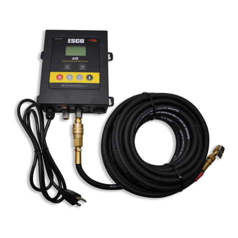 Esco 10964 CALIBRATION PROCEDURE