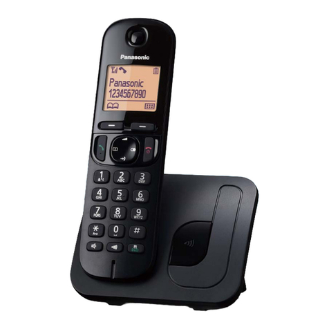 Panasonic KX-TGC210BL User manual