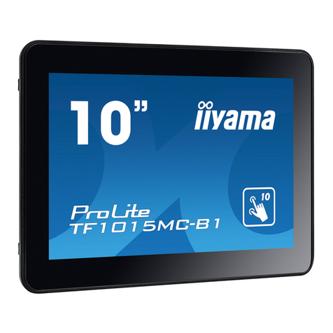 Iiyama ProLite TF1015MC User manual