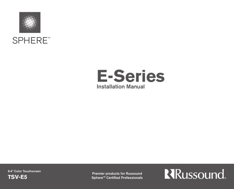 Russound Sphere E Series User manual