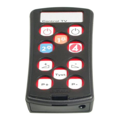 Gewa Abilia Control TV User manual
