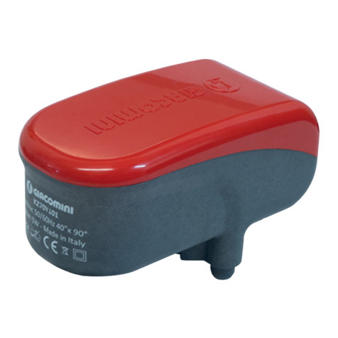Giacomini K270Y101 quick start guide