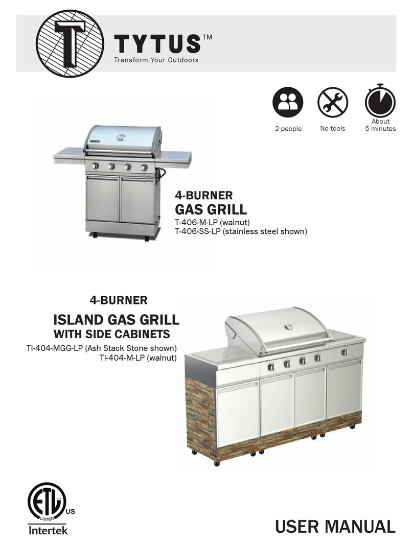 Tytus T-406-M-LP user manual