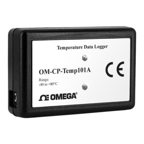 Omega OM-CP-TEMP101A User manual