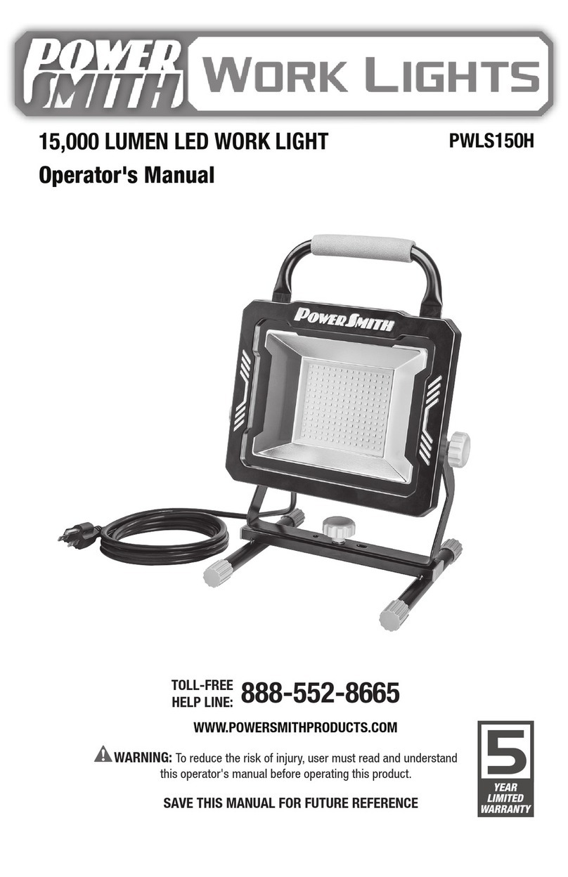 PowerSmith PWLS150H User manual