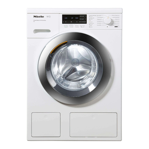 Miele WKH 122 WPS operating instructions