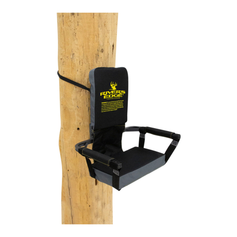 Rivers Edge Treestands Lounger Tree Seat RE761 Operator's manual Rivers Edge Treestands Lounger Tree Seat RE761 Operator's manual