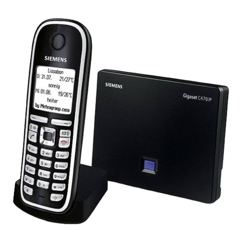 Siemens GIGASET C470 IP User manual