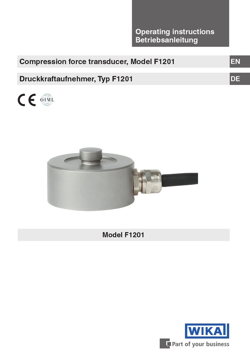 WIKA F1201 User manual