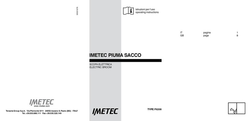 Imetec F6208 User manual