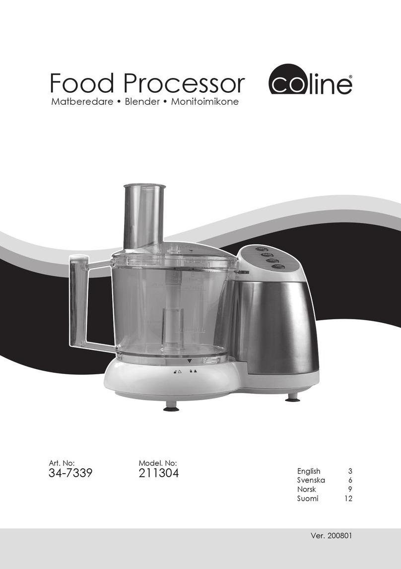 Clas Ohlson coline 211304 instruction manual