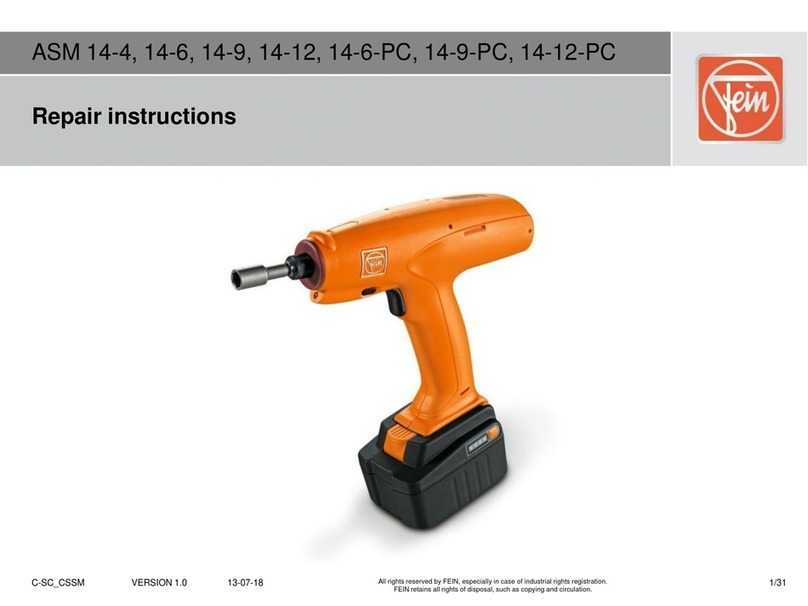 JEM ASM 14-4 Repair instructions