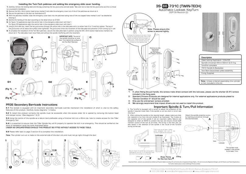 Primera 3S-66-731C quick start guide