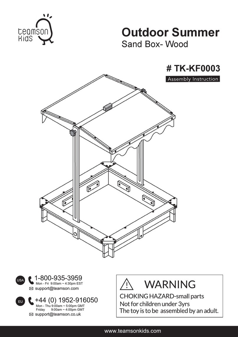 Teamson Kids TK-KF0003 Assembly instructions