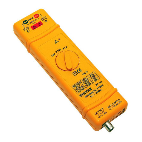 Pintek DP-35 instruction manual