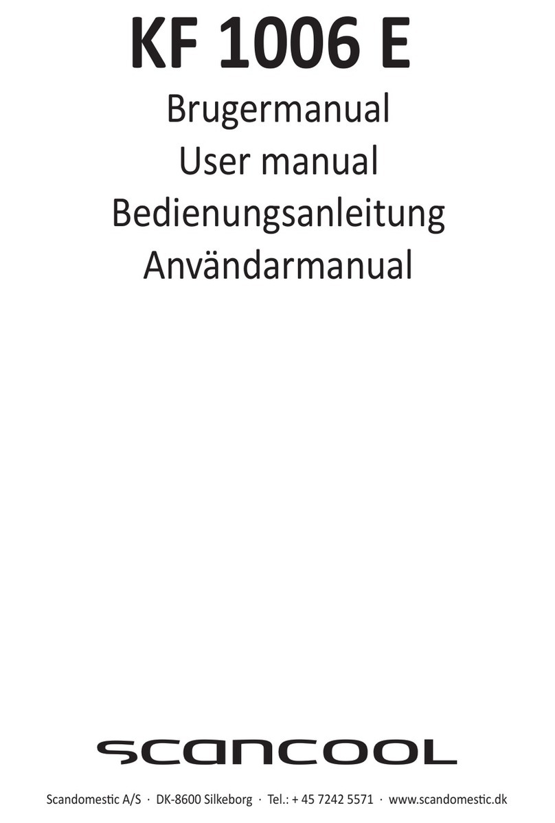 Scan Cool KF 1006 E User manual