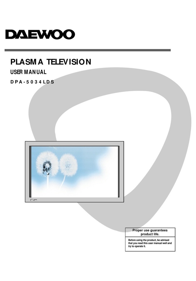 Daewoo DPA-5034LDS User manual