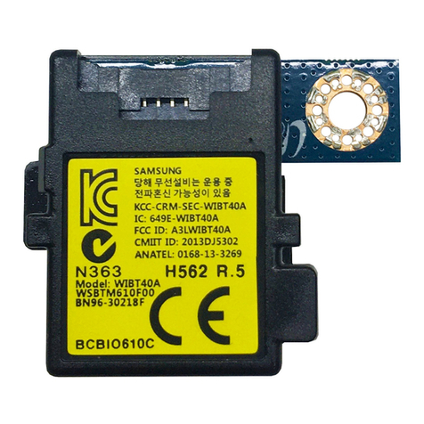 Samsung WIBT40A user manual