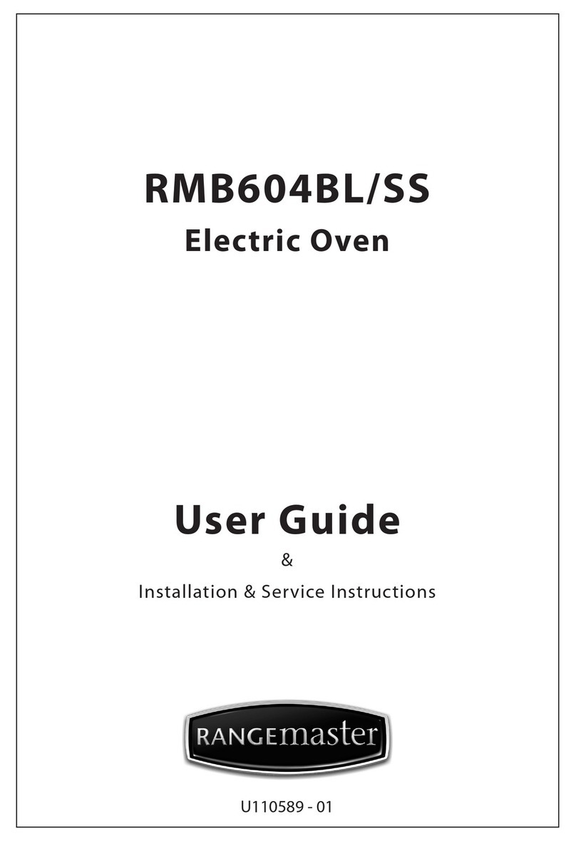 Range Master RMB604BL/SS User manual