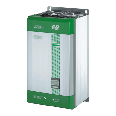 CD Automation MULTIDRIVE-3PH Thyristor Unit user manual