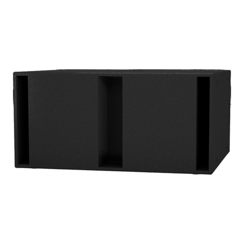 Tannoy VSX 12.2BP-WH User manual