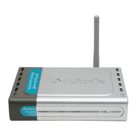 D-Link DWL-2100AP - AirPlus Xtreme G User manual D-Link DWL-2100AP - AirPlus Xtreme G User manual