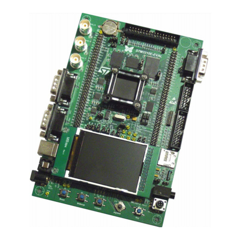 STMicroelectronics STM3210E-EVAL User manual
