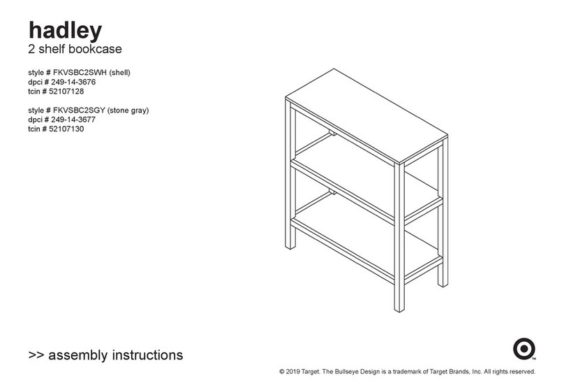 Target hadley FKVSBC2SWH Assembly instructions Target hadley FKVSBC2SWH Assembly instructions