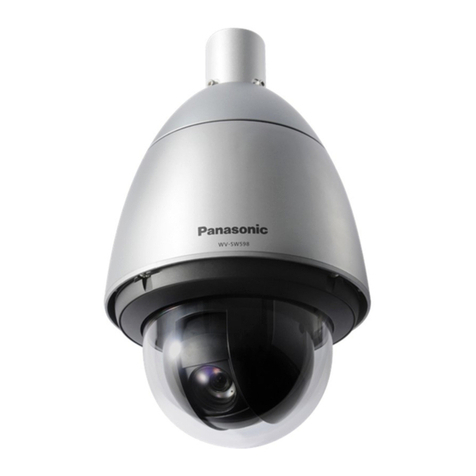 Panasonic WV-SW598A User manual