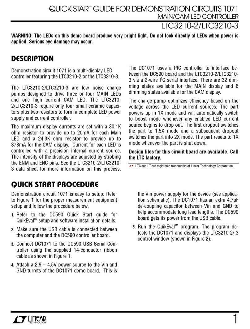 Linear Technology LTC3210-2 User manual