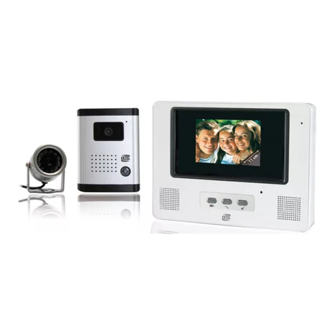 Extel WEVP 628 E BIS User and installation instructions