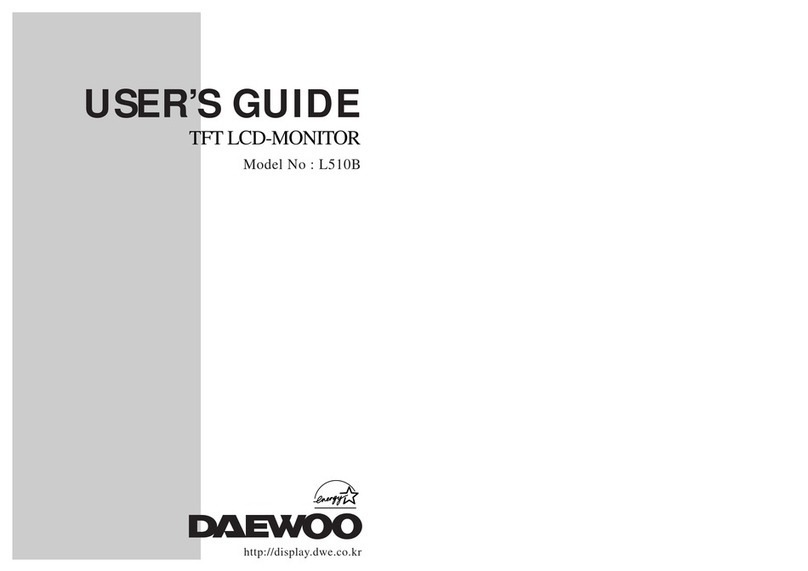 Daewoo L510B User manual