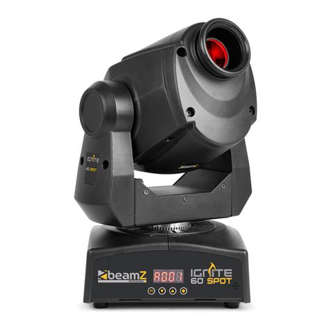 Beamz IGNITE60 instruction manual
