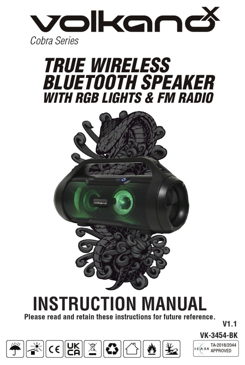 volkano Cobra Series User manual