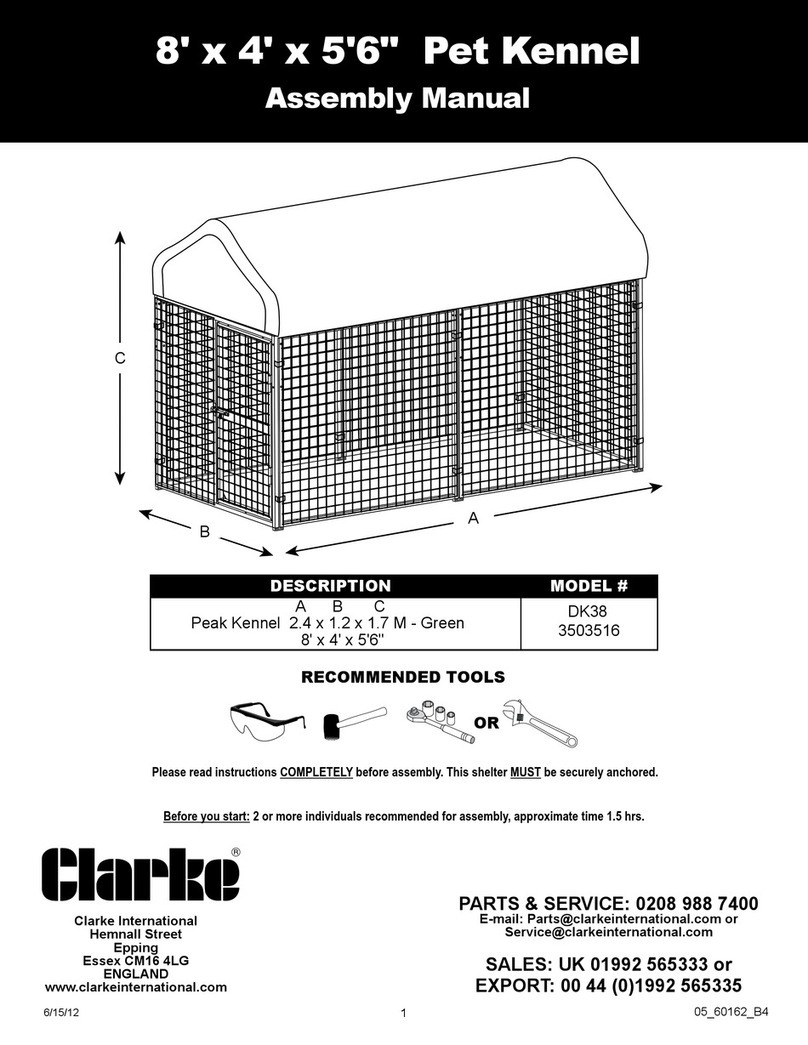 Clarke DK38 Assembly manual