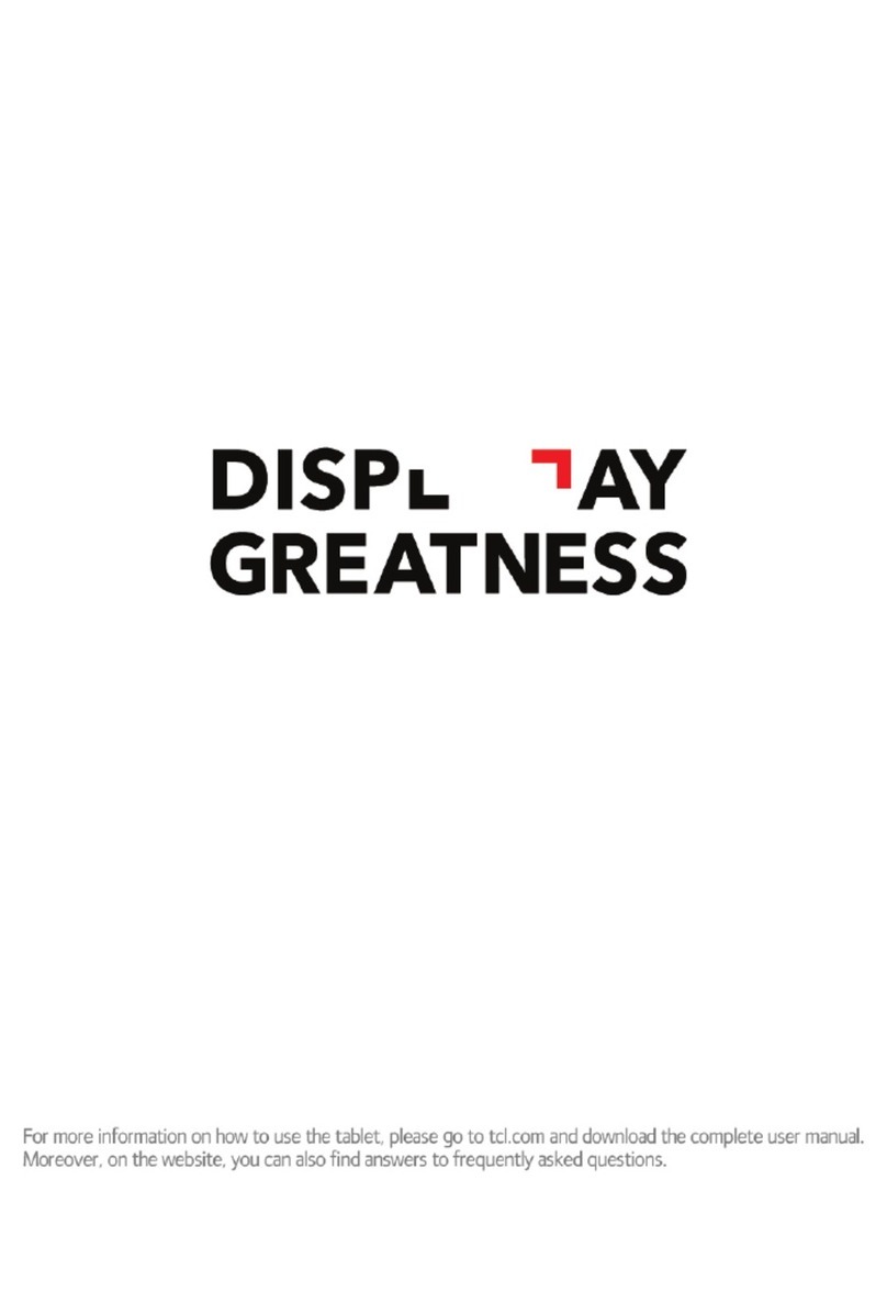 DISPLAY GREATNESS TCL 10 MAX 4G User manual